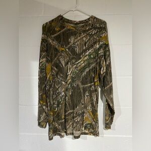 Mossy oak camo Longsleeve large